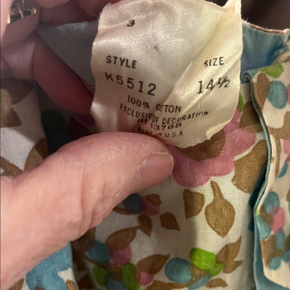 Floral vintage Sundress with Pockets - Picture 2 of 5